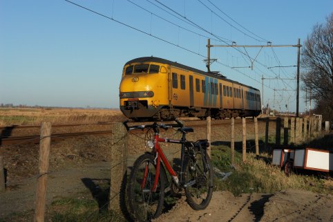 Trein naar Hoofddorp, en mijn fiets
