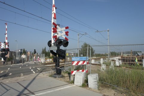 Werkzaamheden toekomstig station Weidevenne