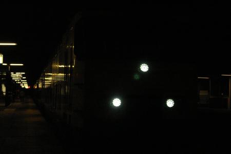 Dubbeldekkerstam 7841 met witte LED frontseinen