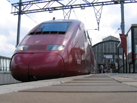 Vertraagde Thalys