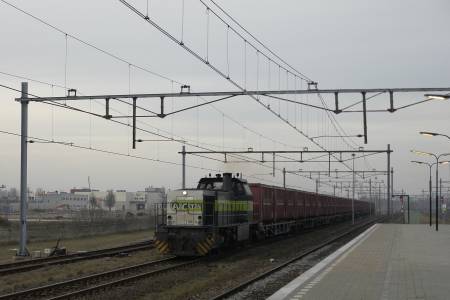 ACTS met de huisvuiltrein
