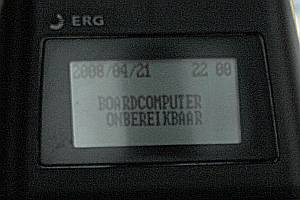 Boordcomputer onbereikbaar in Arriva-bus