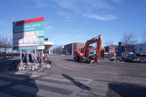 Busstation Zaandam nu toch echt weg?