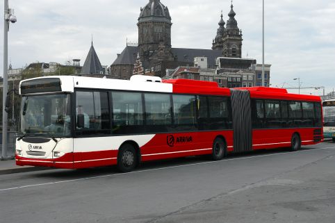 Digitaal aangepaste verlengde Scania