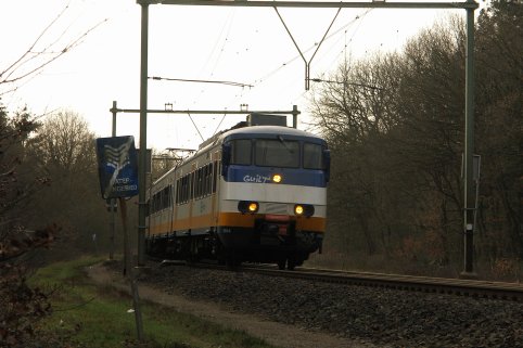 Sprinter op weg naar Amersfoort