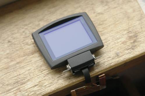 Een nieuw LCD-scherm voor Sony DSC-R1, ontvangen uit de VS