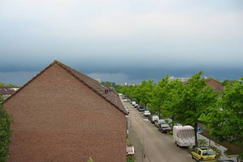 shelfcloud in aantocht