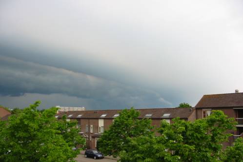 shelfcloud in aantocht