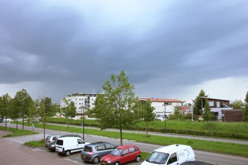 Snel veranderde wolkenluchten