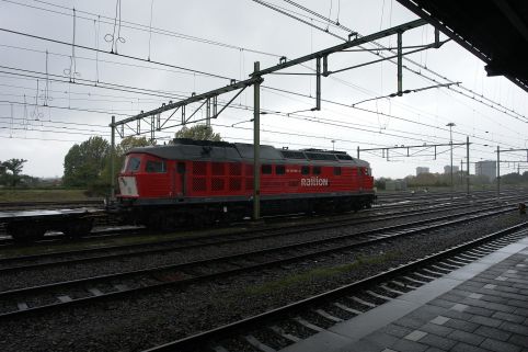 Te laat vor goederentrein