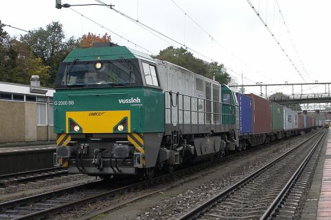 Goederentrein op Arnhem