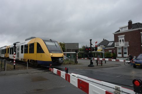 Lint 36 op de overweg van Winterswijk